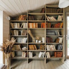 Стеллаж асимметричный (2 Серия), Цвет: Серый
