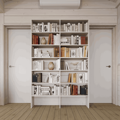 Книжные полки С3, Цвет: Белый