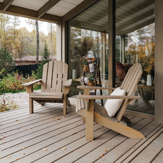 Кресло АДИРОНДАК, Цвет: Коричневый, изображение 6