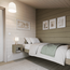 Кровать Подиум, Размер кровати: 900х2100мм, Цвет: Серый, изображение 2